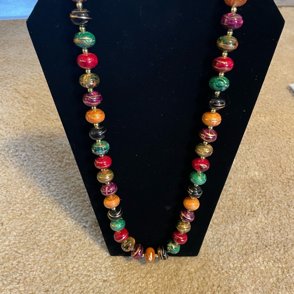 Colorful Beaded Necklace